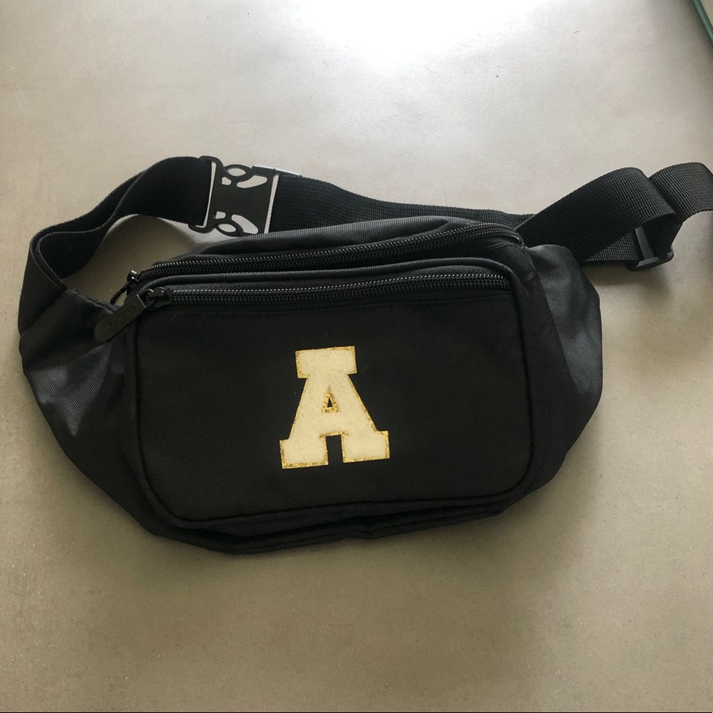 Black “A” Fanny Pack